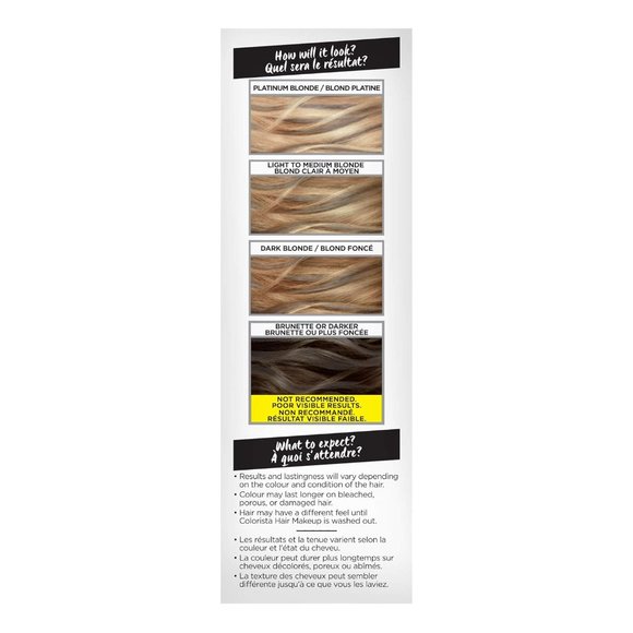 L'oreal Paris Hair Color Colorista Makeup 1-day for Blondes, Lilac500 - Picture 5 of 9